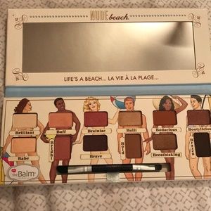 NWOB theBalm Nude Beach palette